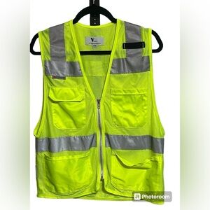 Vizable 3M Scotchlite Reflective Material Safety Vest Sz Sm